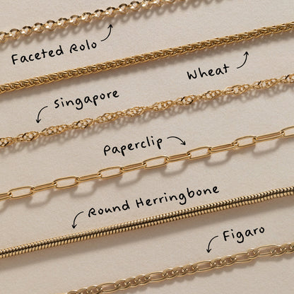 Faceted Rolo Charm & Layering Necklace - Alex and Ani - Side View