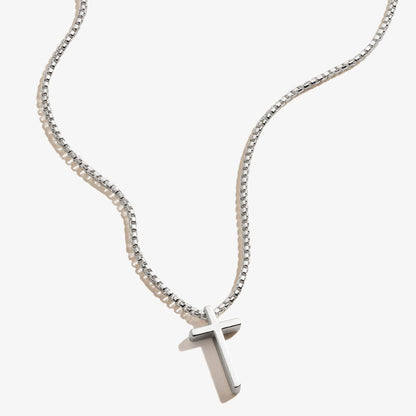 Sterling Silver Cross Necklace - Alex and Ani