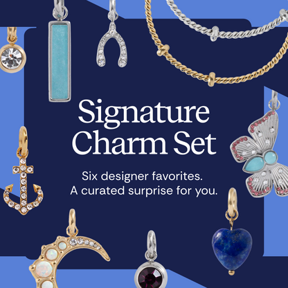 Signature Charm Set - Alex and Ani - Back View