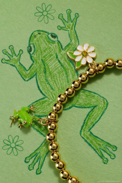 Crayola Forest Green Charm Stretch Bracelet - Alex and Ani