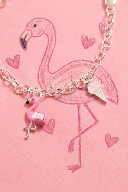 Crayola Tickle Me Pink Charm Bracelet - Alex and Ani