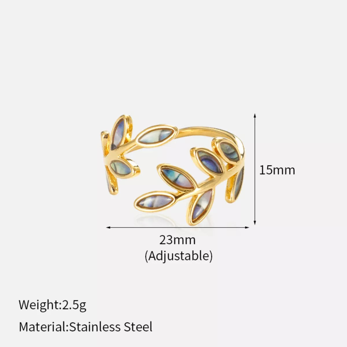 Leaf Bypass Ring