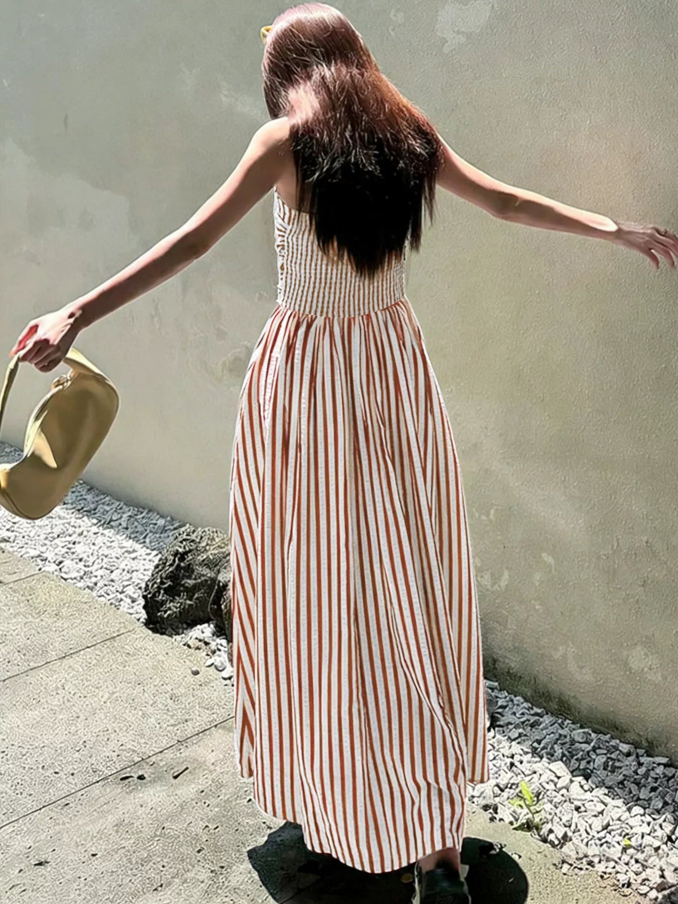 Striped Maxi Dress
