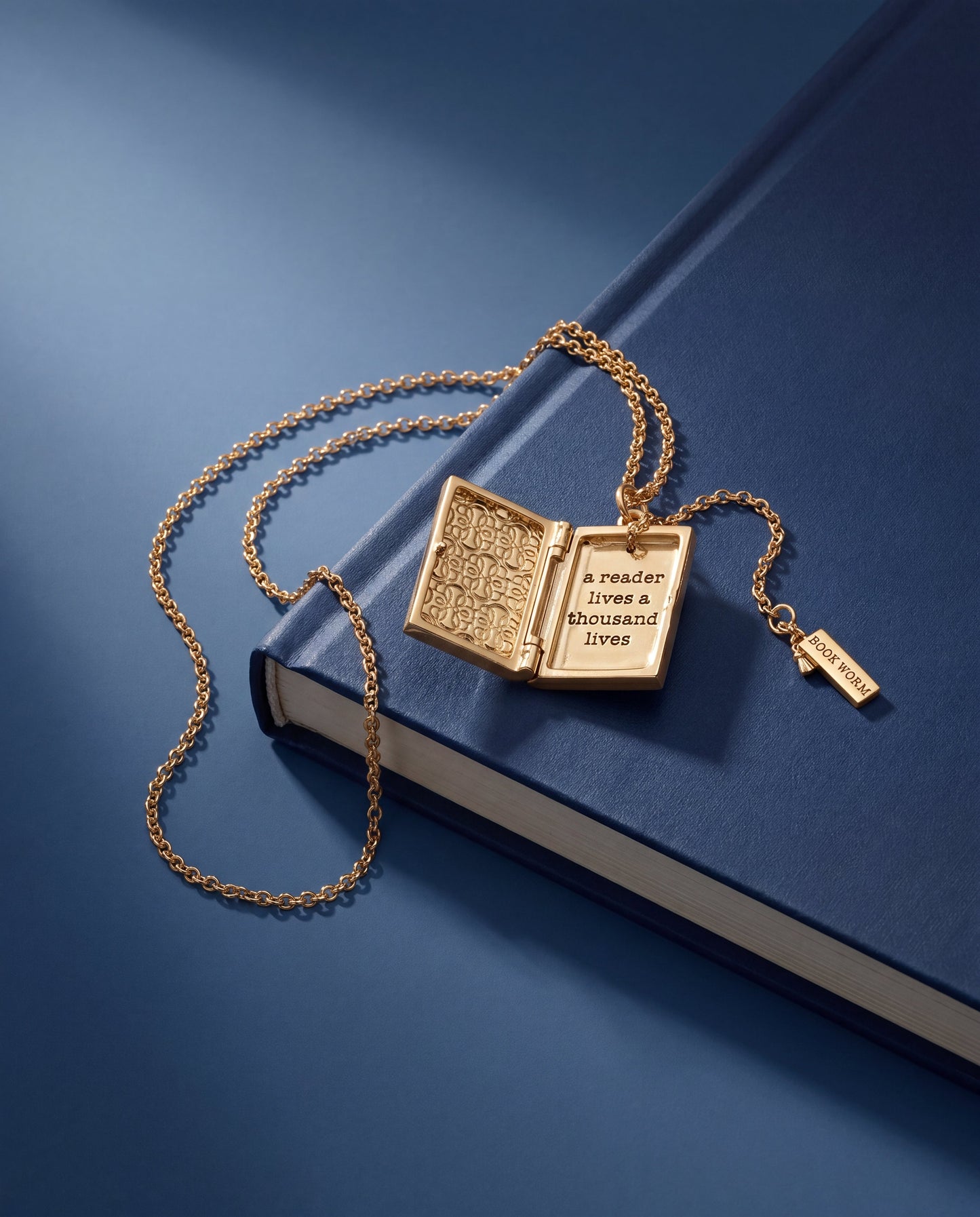 Book Club Locket Pendant - Alex and Ani