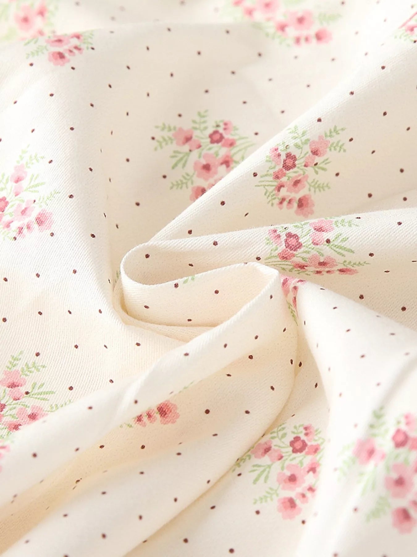 Girl's Floral Print Dress