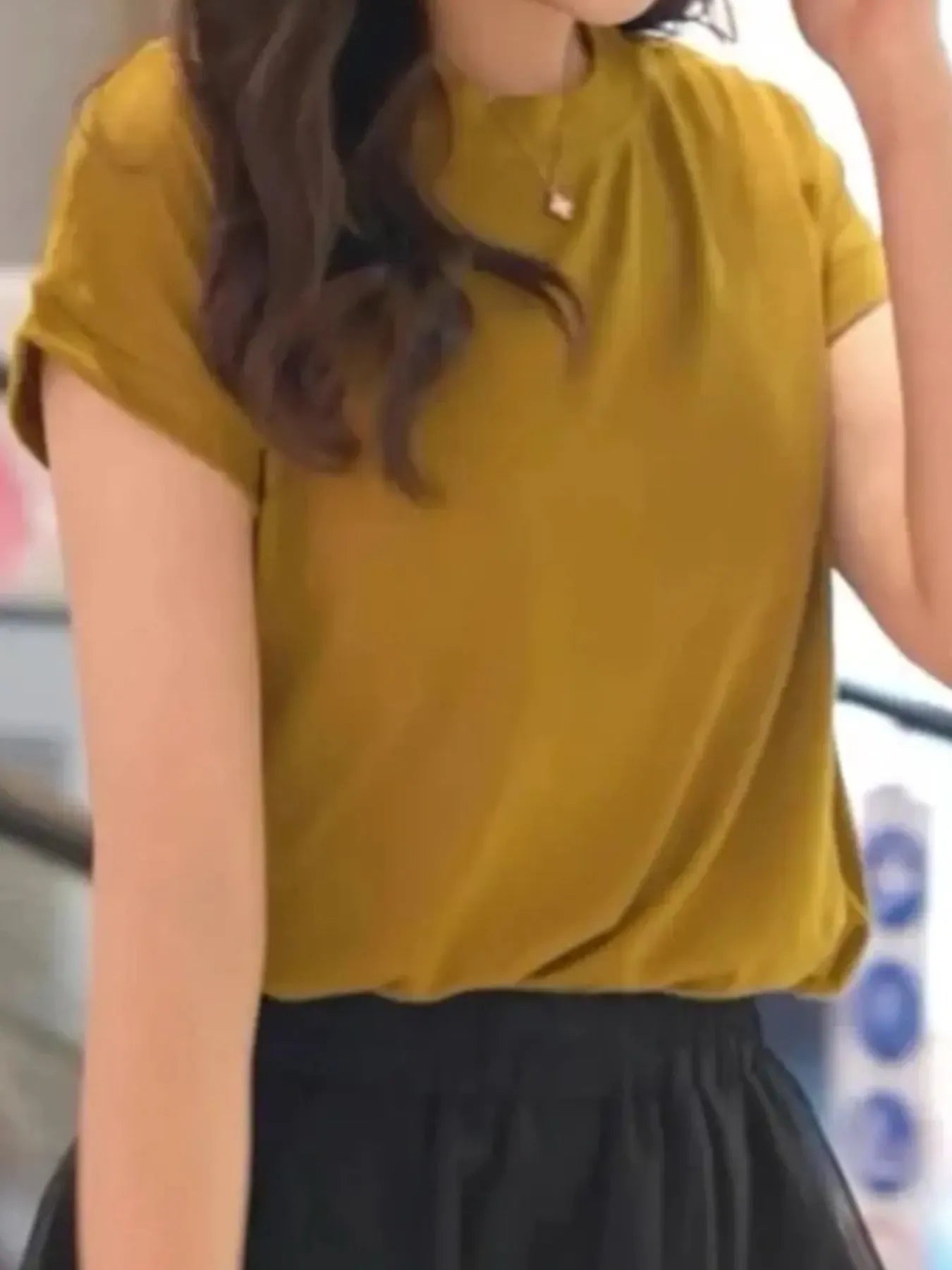 Women's Classic Tee with Cuffed Sleeves