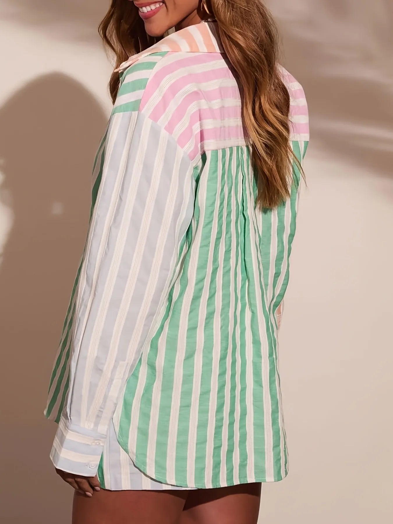 Candy Stripe Shirt and Shorts Set