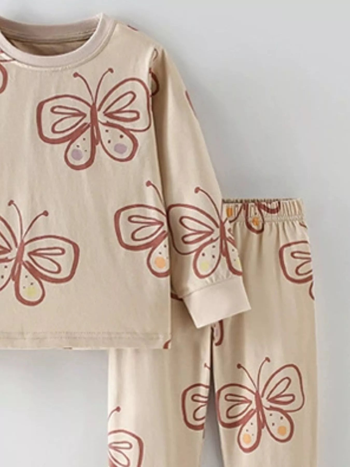 Children's Animal Print Pajama Set