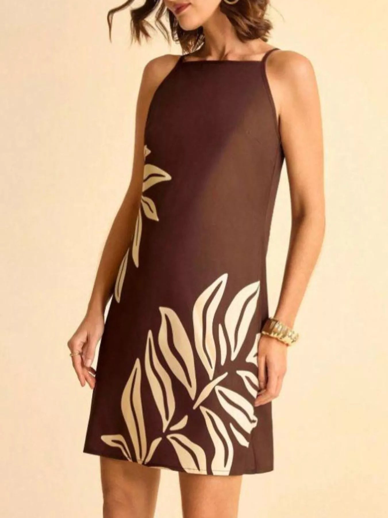 Boho Sleeveless Mini Dress
