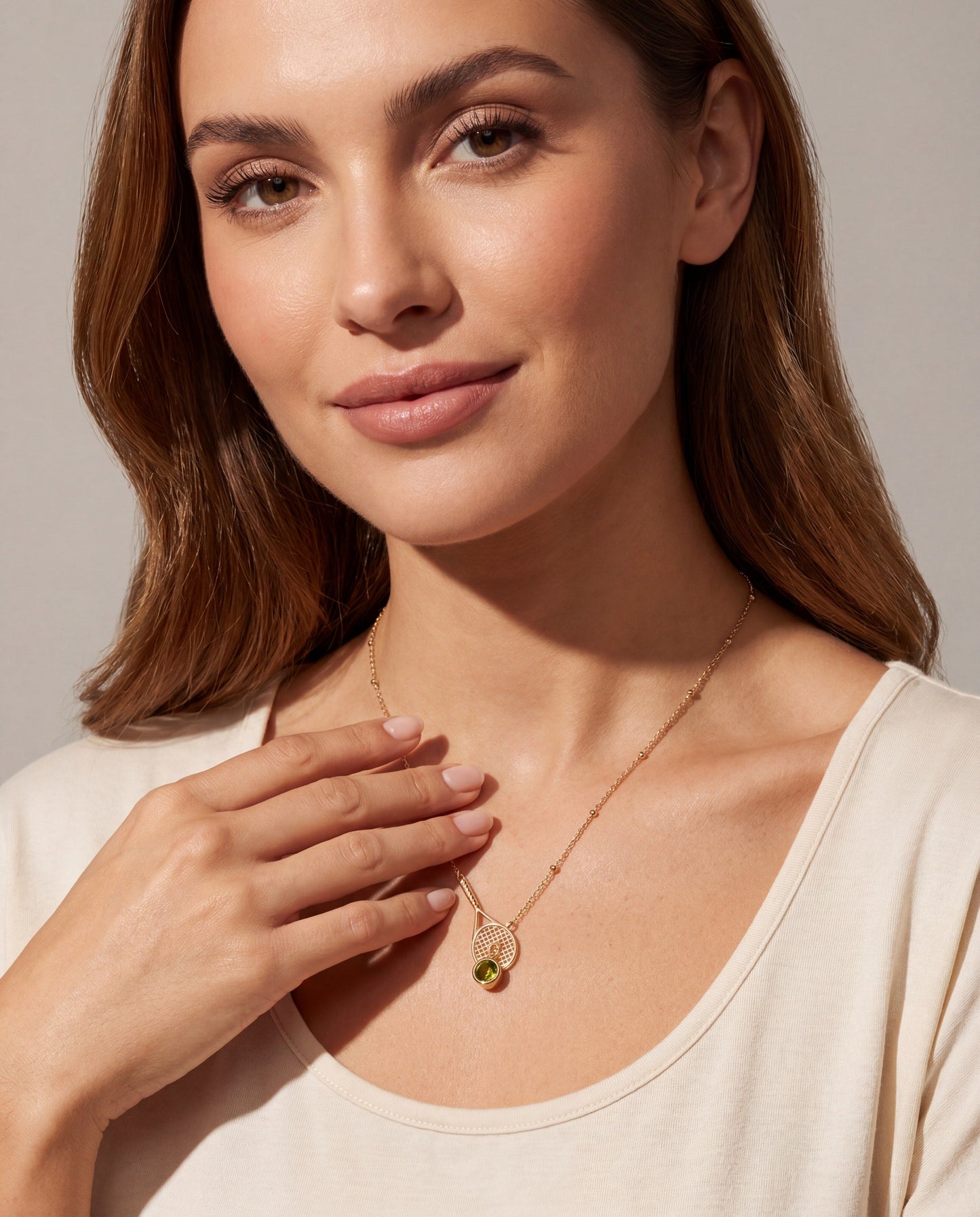 Tennis Racket Necklace - Alex and Ani