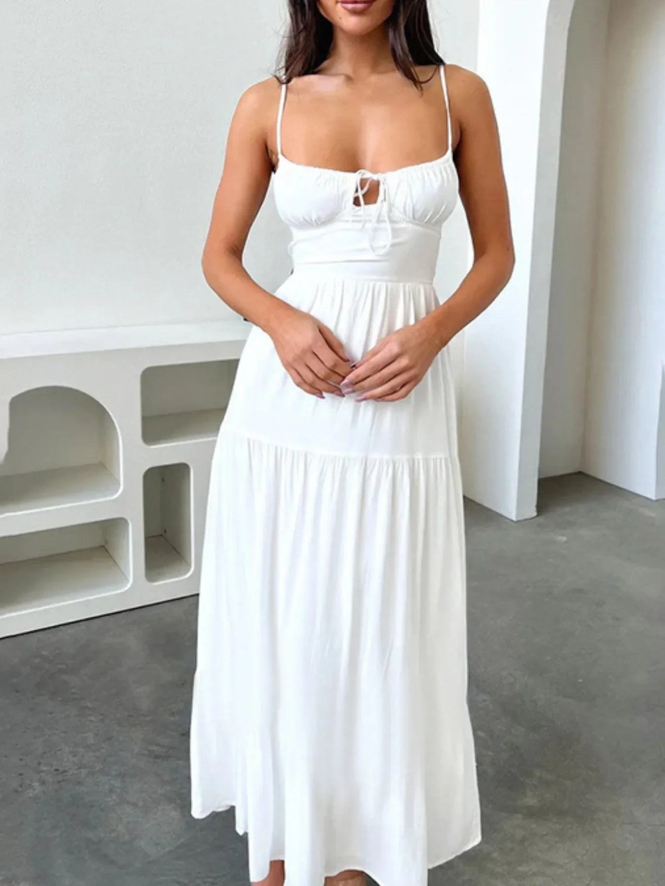 The Dahlila Backless Maxi Dress