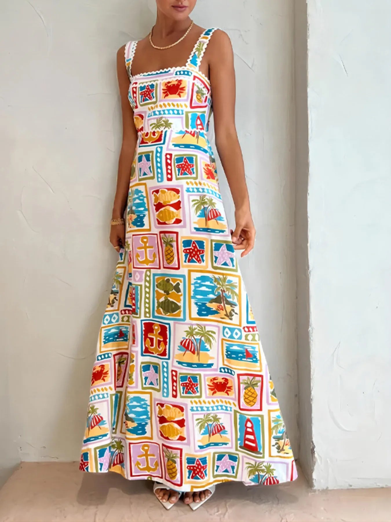 Marina Vista Maxi Dress