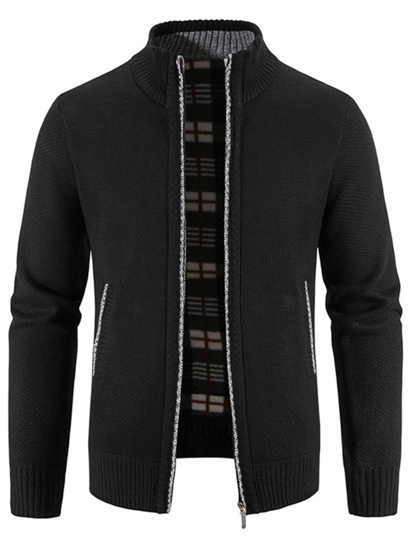 Men's Full Zip Sweater Cardigan