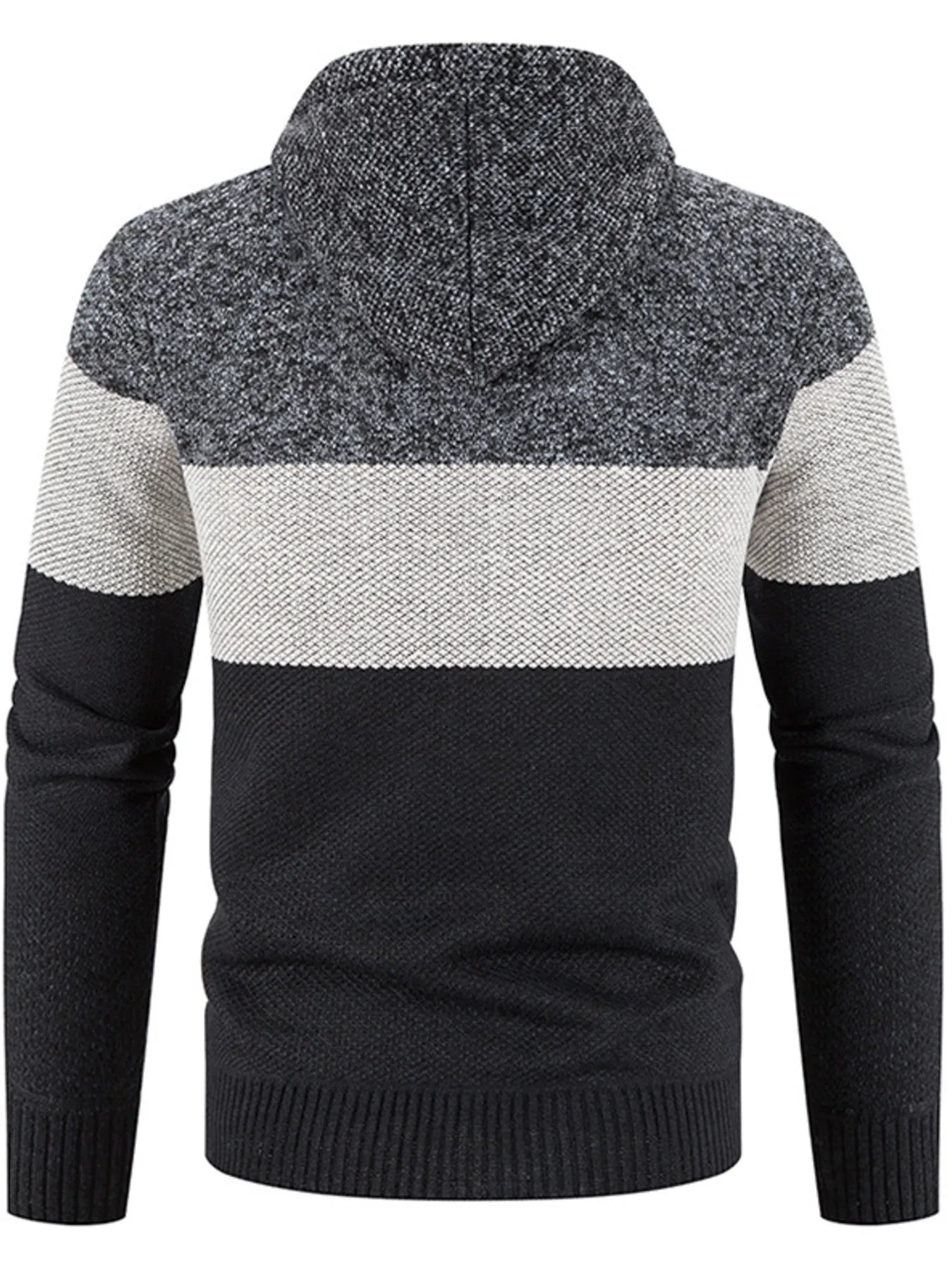 Men's Color Block Cardigan