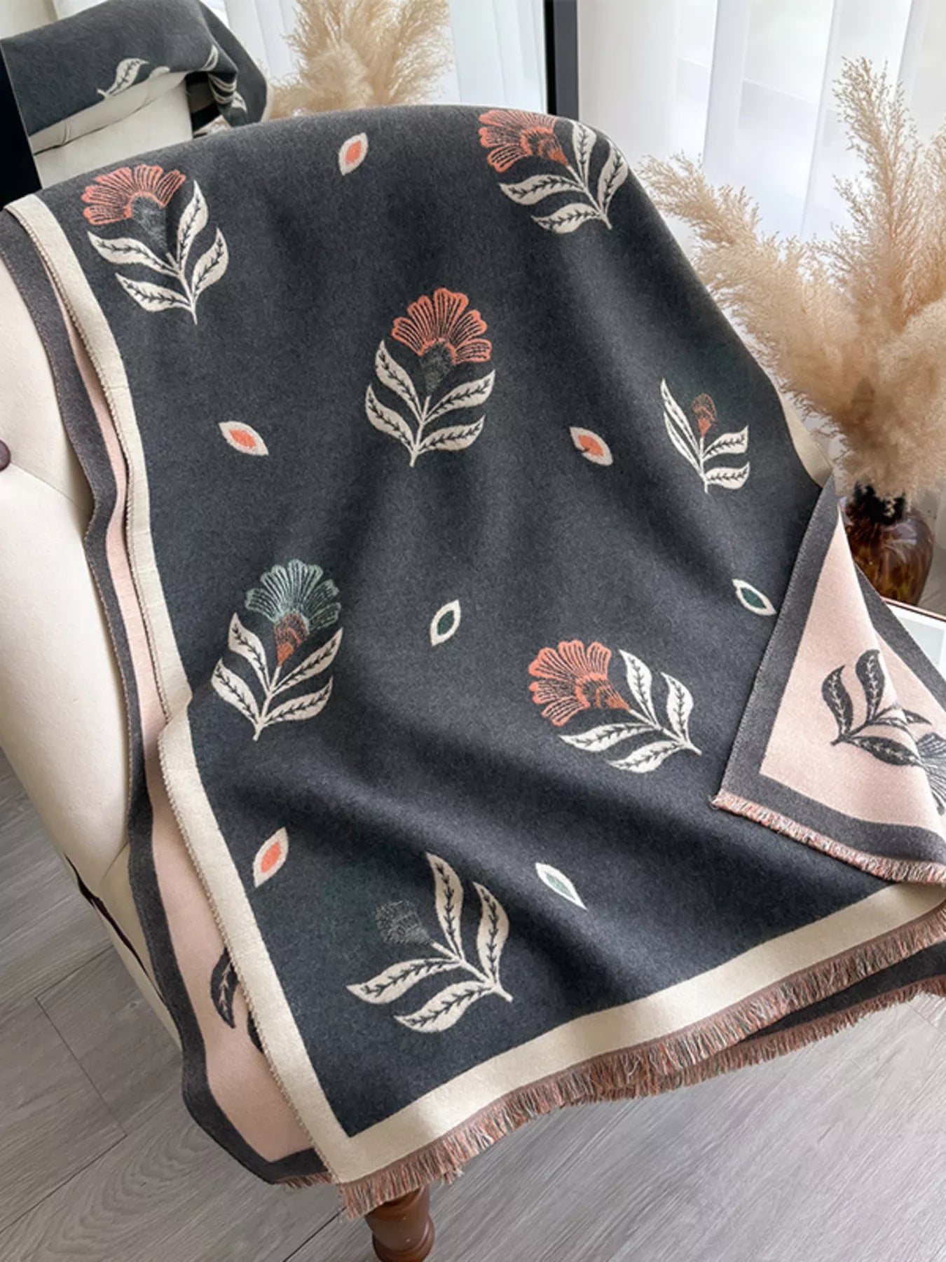 Bloom & Wrap Soft Knit Scarf