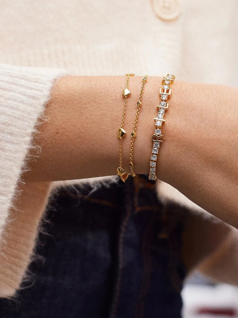 Symbol Stacking Bracelets