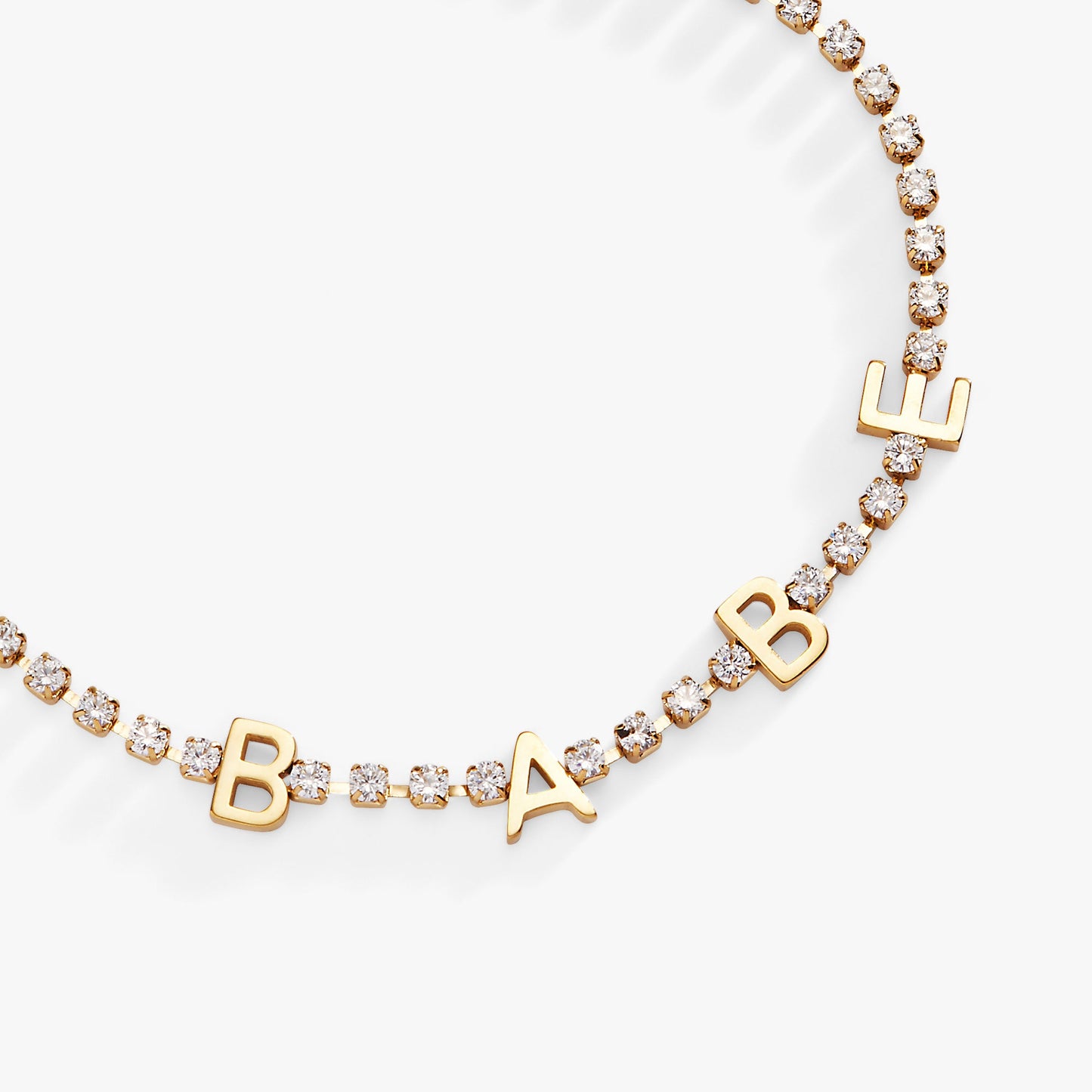 "Babe" Crystal Tennis Bracelet - Alex and Ani