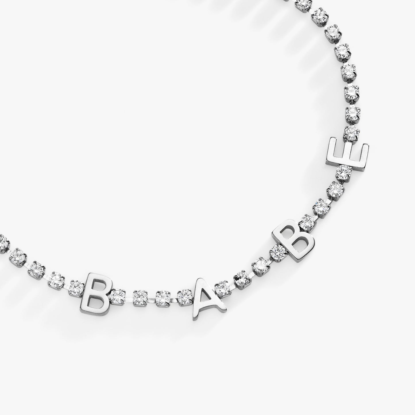 "Babe" Crystal Tennis Bracelet - Alex and Ani