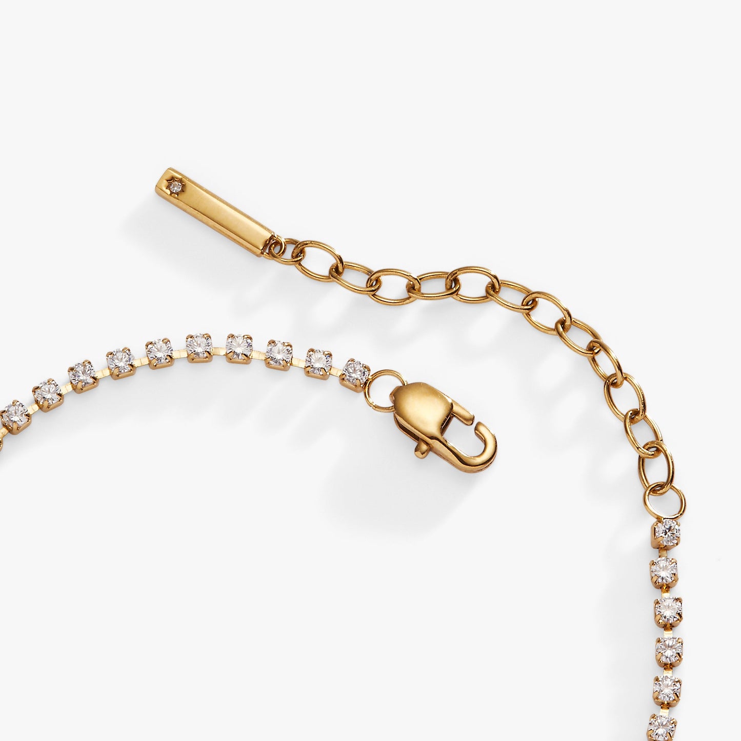 "Babe" Crystal Tennis Bracelet - Alex and Ani