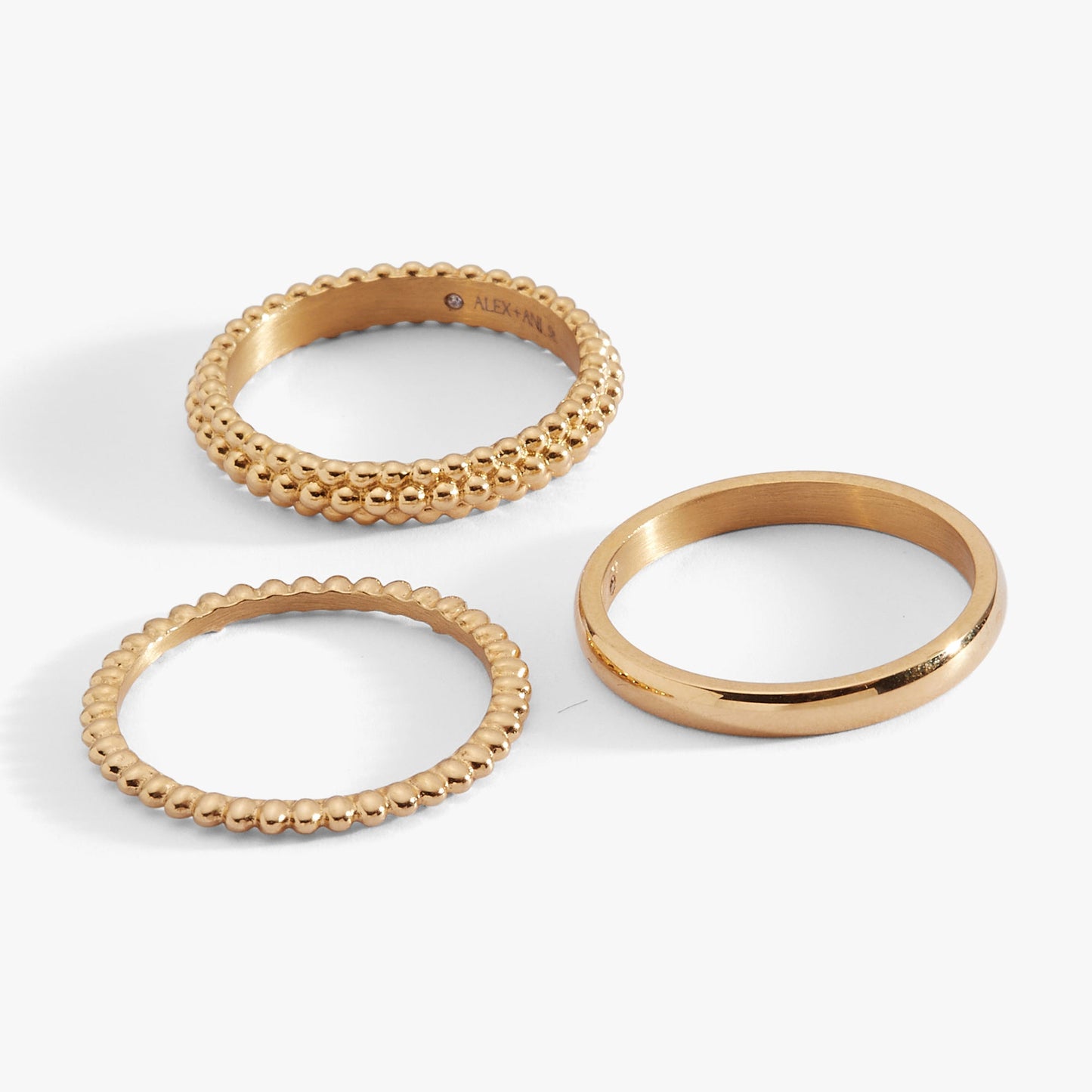 Ball Stacking Ring Set of 3 - Alex and Ani