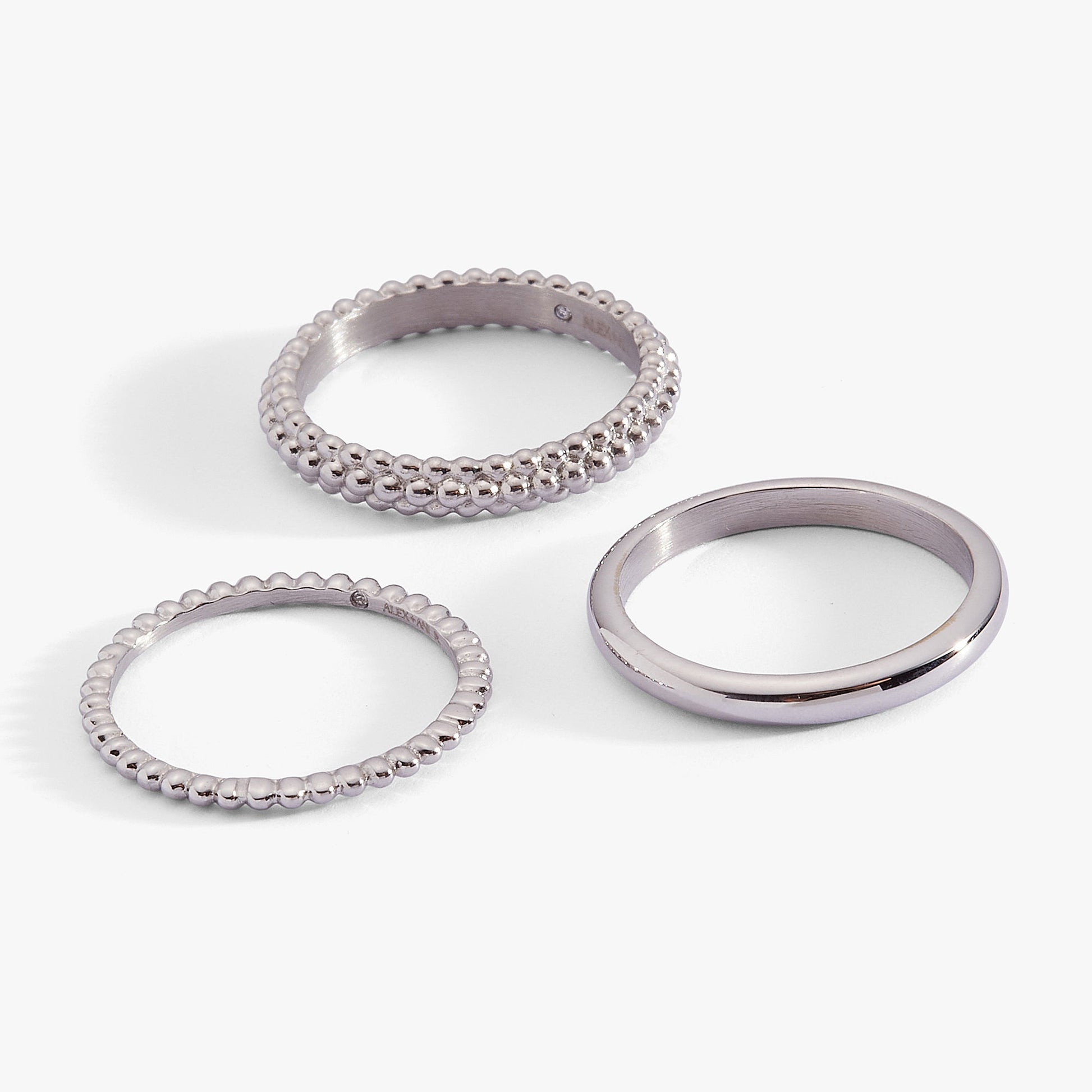 Ball Stacking Ring Set of 3 - Alex and Ani - Detail View 4