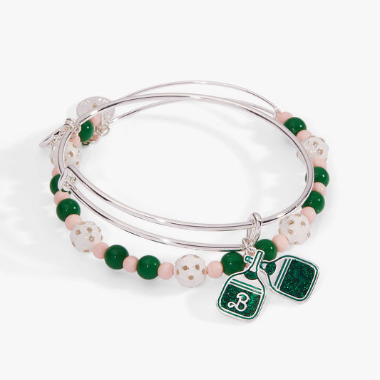 Barbie™ Pickleball Bangle Set of 2 - Alex and Ani