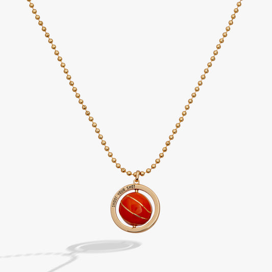 Basketball Spinner Pendant - Alex and Ani