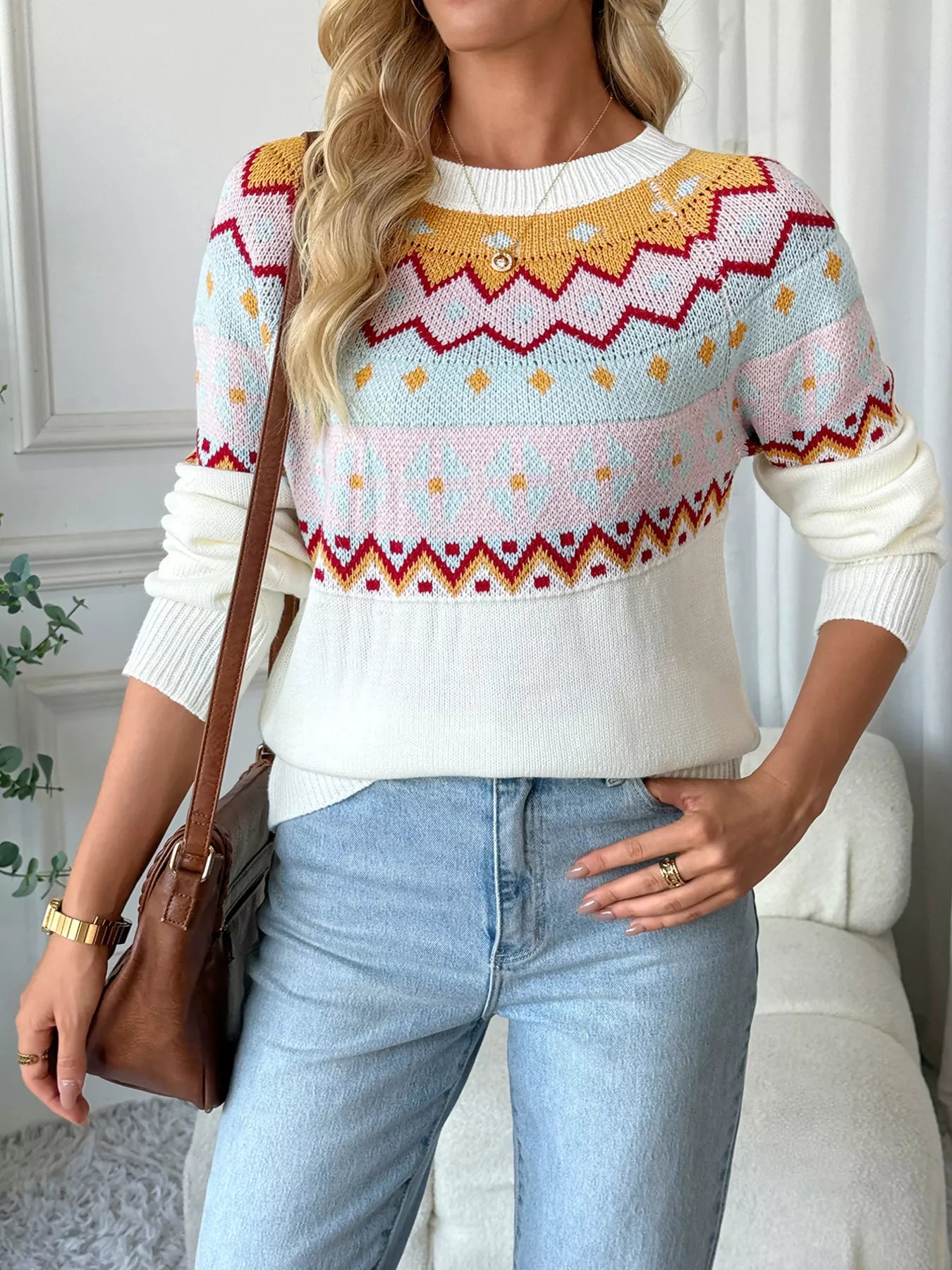 Chalet Chic Fair Isle Sweater