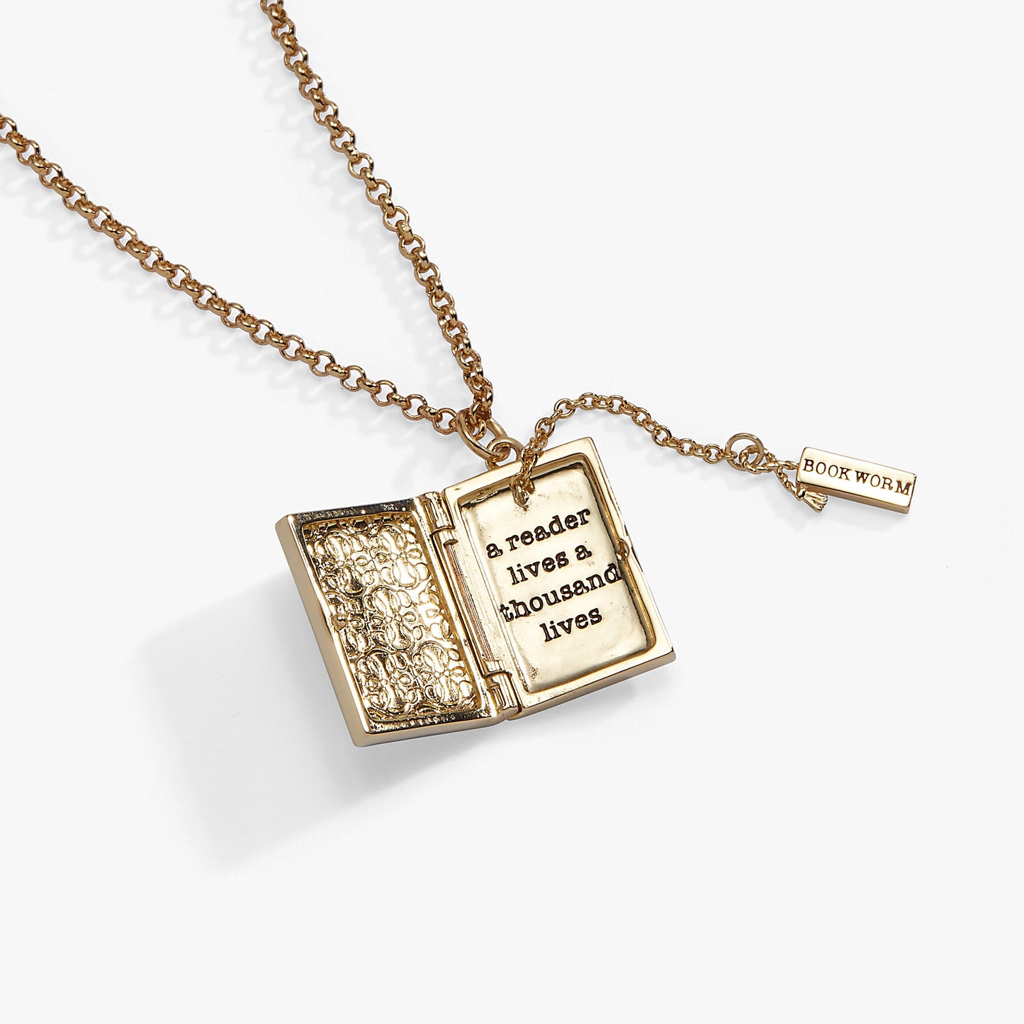 Book Club Locket Pendant - Alex and Ani