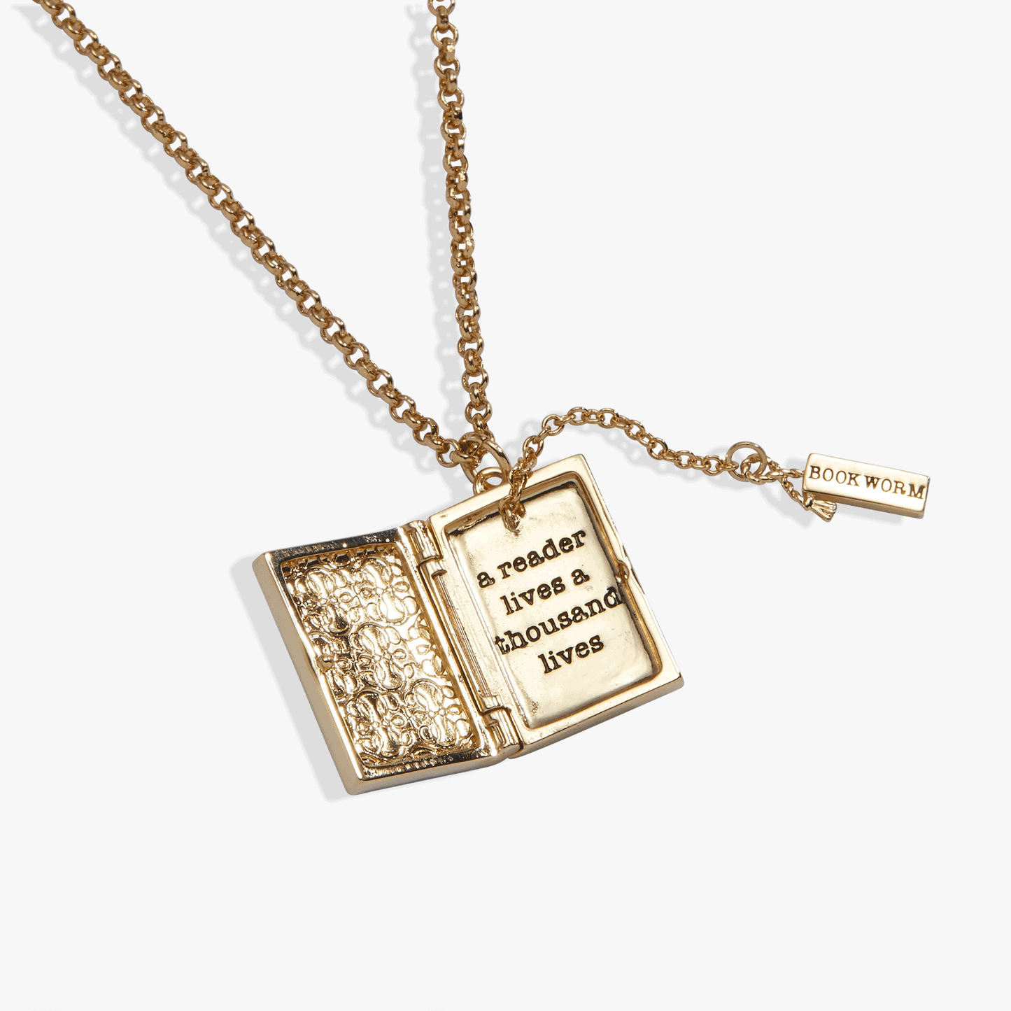 Book Club Locket Pendant - Alex and Ani