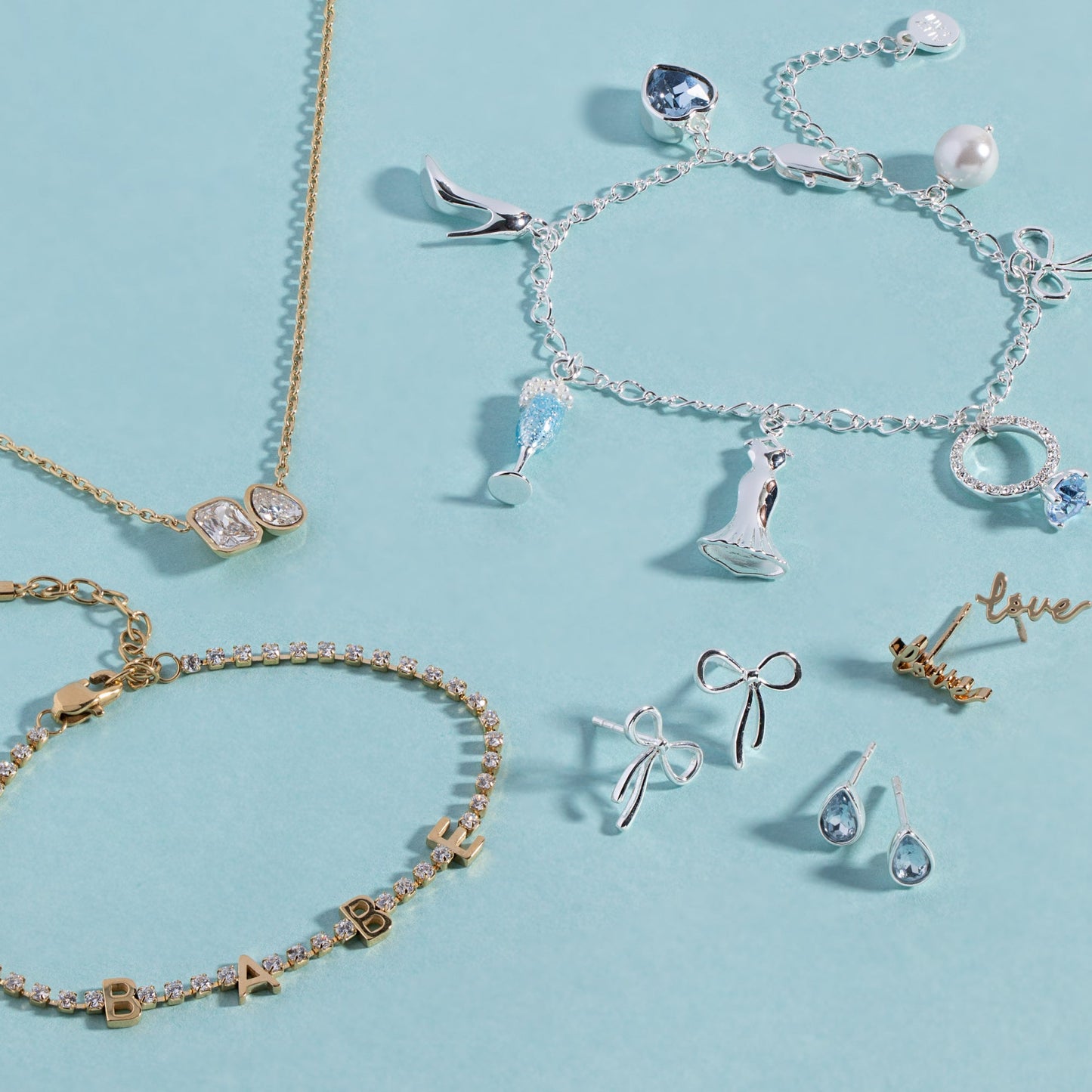"Babe" Crystal Tennis Bracelet - Alex and Ani