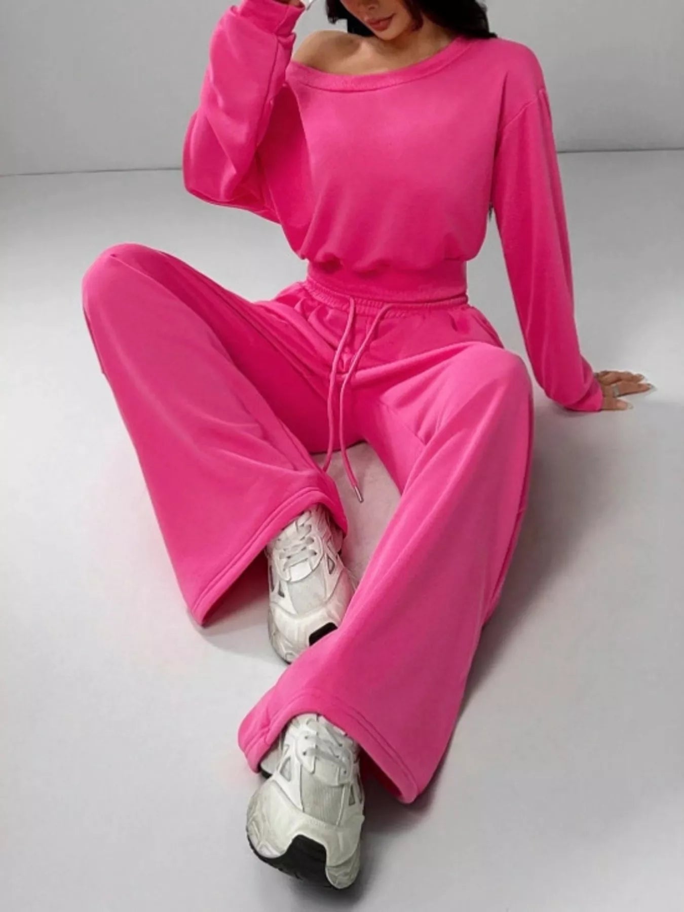 Hot Pink Lounge Set - Detail View 5