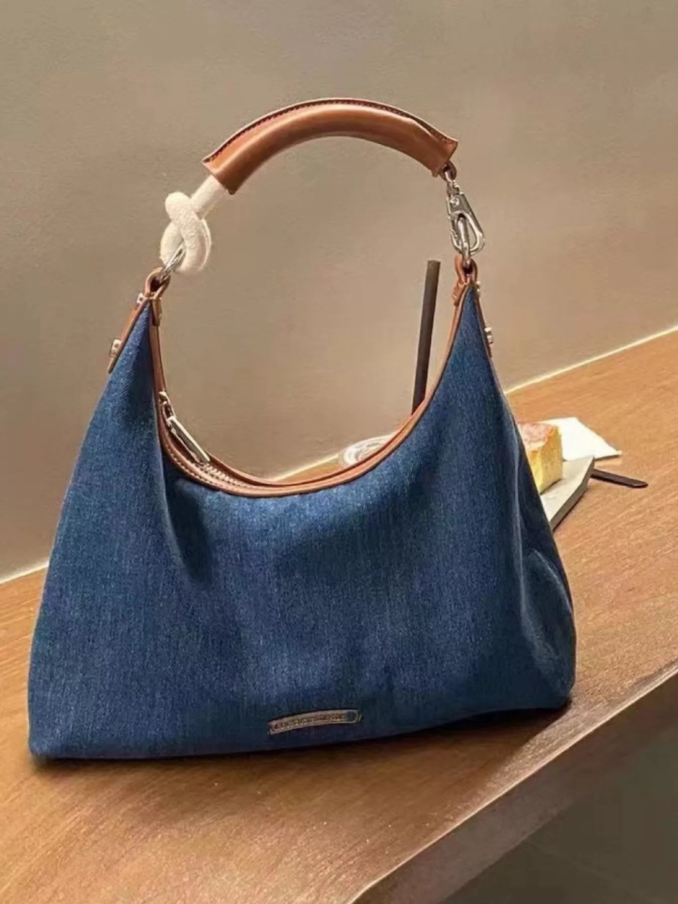 Denim Shoulder Bag