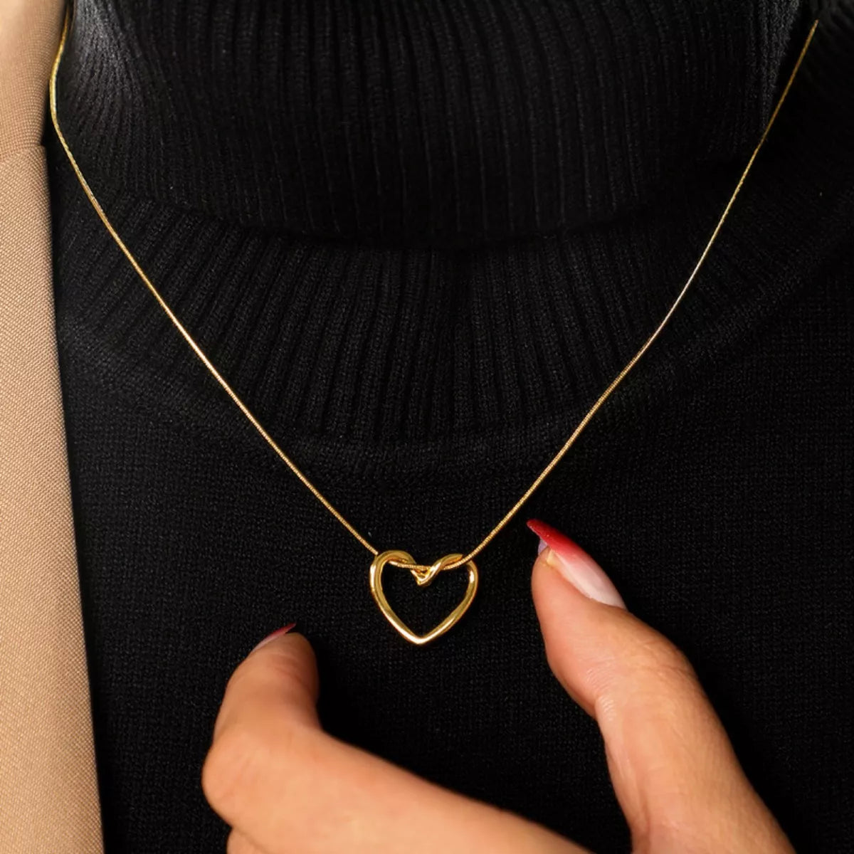 Wrapped Heart Necklace