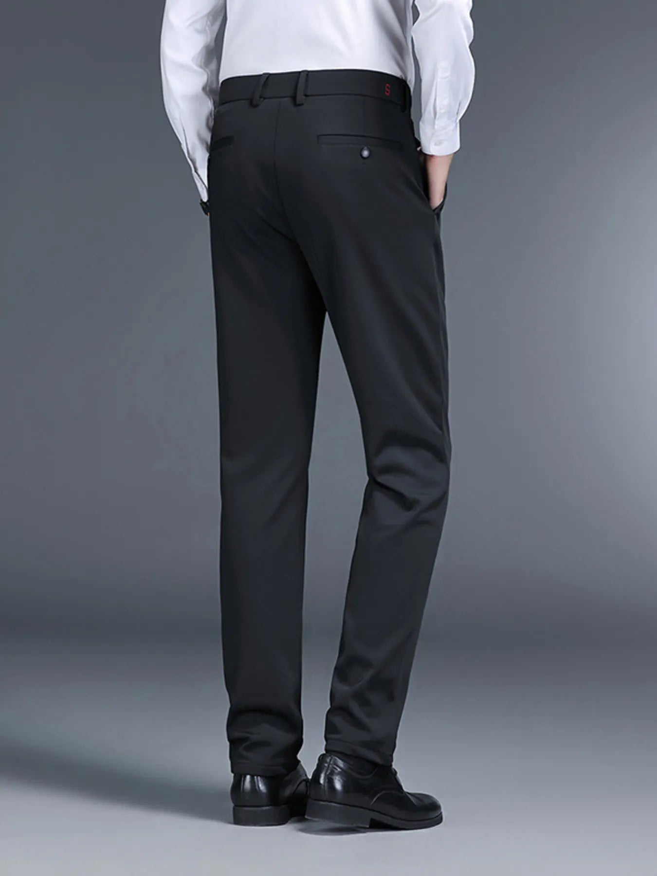 Men's Slim Fit Pants with Pockets