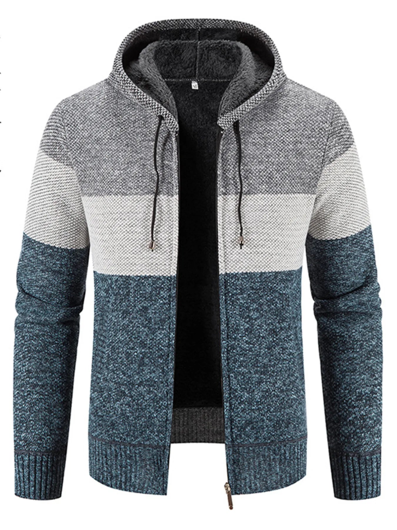 Men's Color Block Cardigan