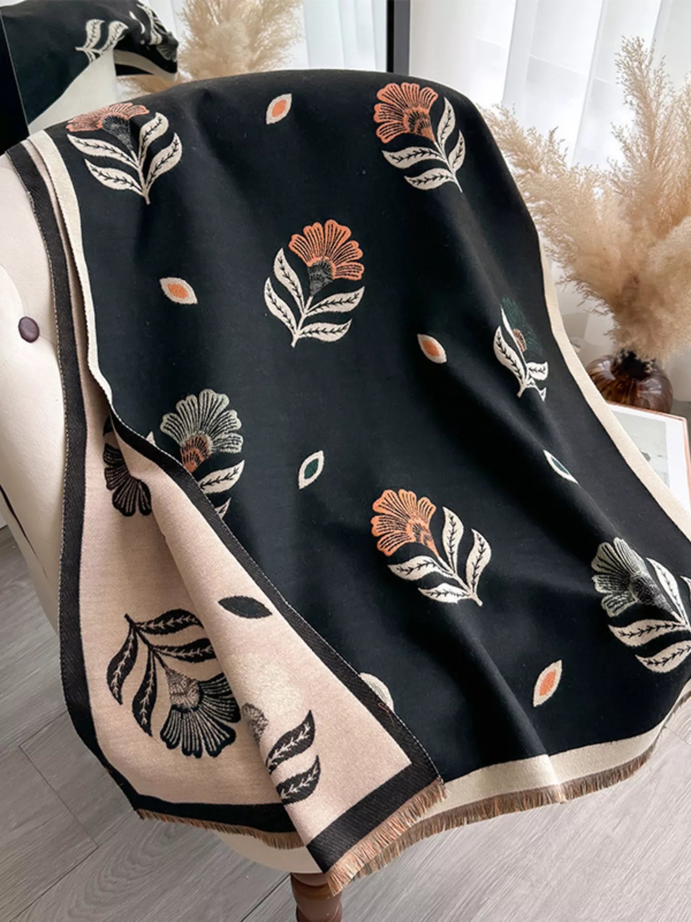 Bloom & Wrap Soft Knit Scarf