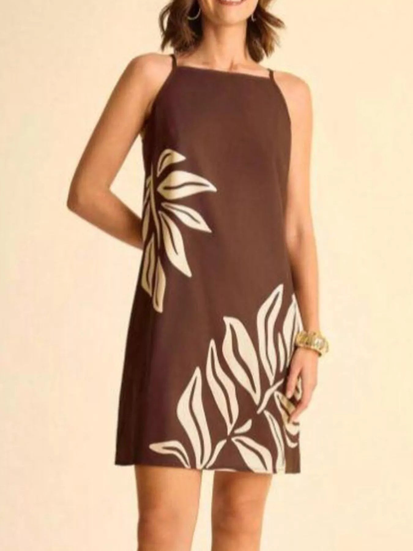 Boho Sleeveless Mini Dress