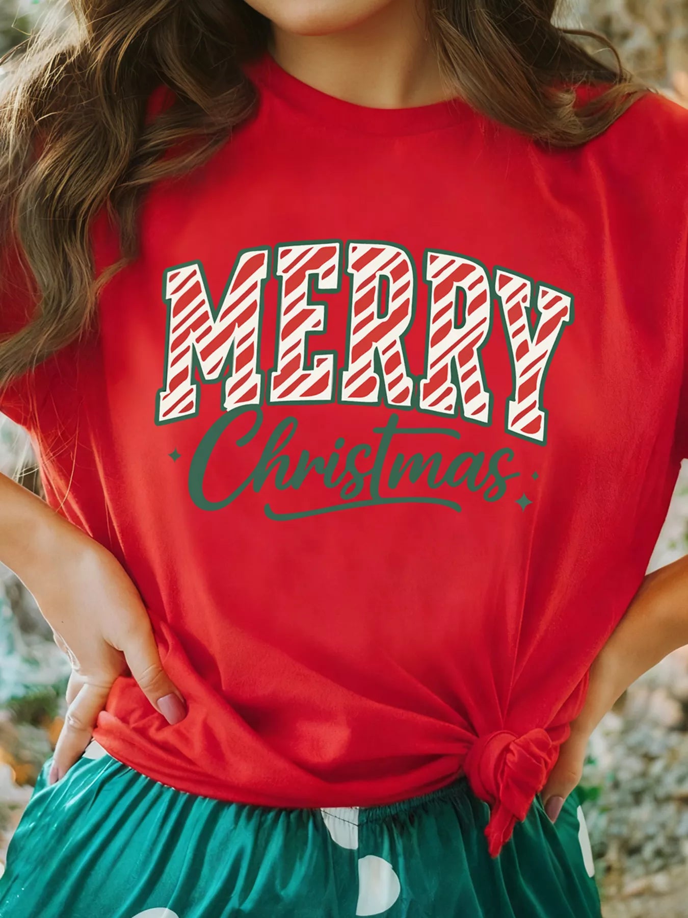 Merry Christmas Graphic T-Shirt