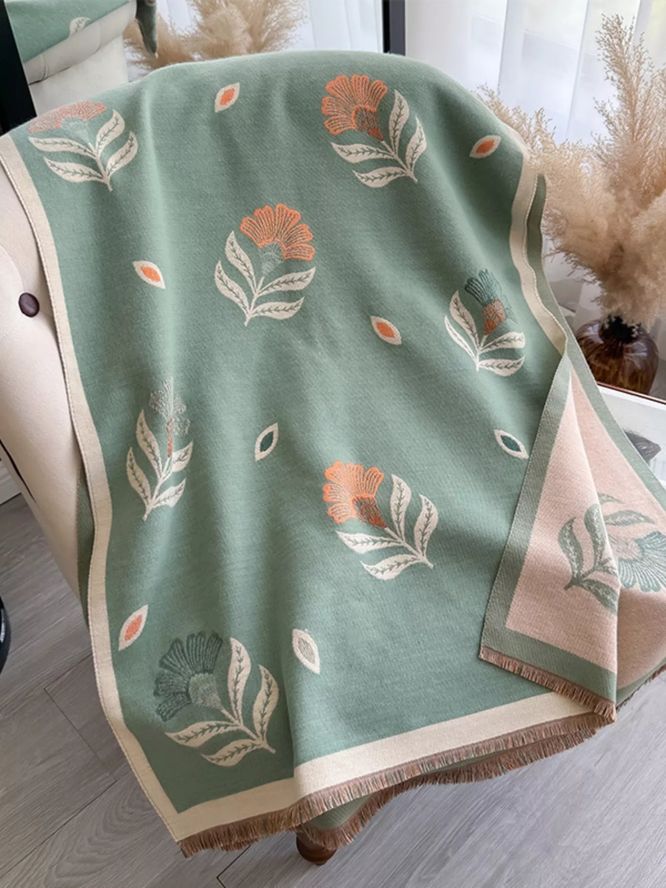 Bloom & Wrap Soft Knit Scarf