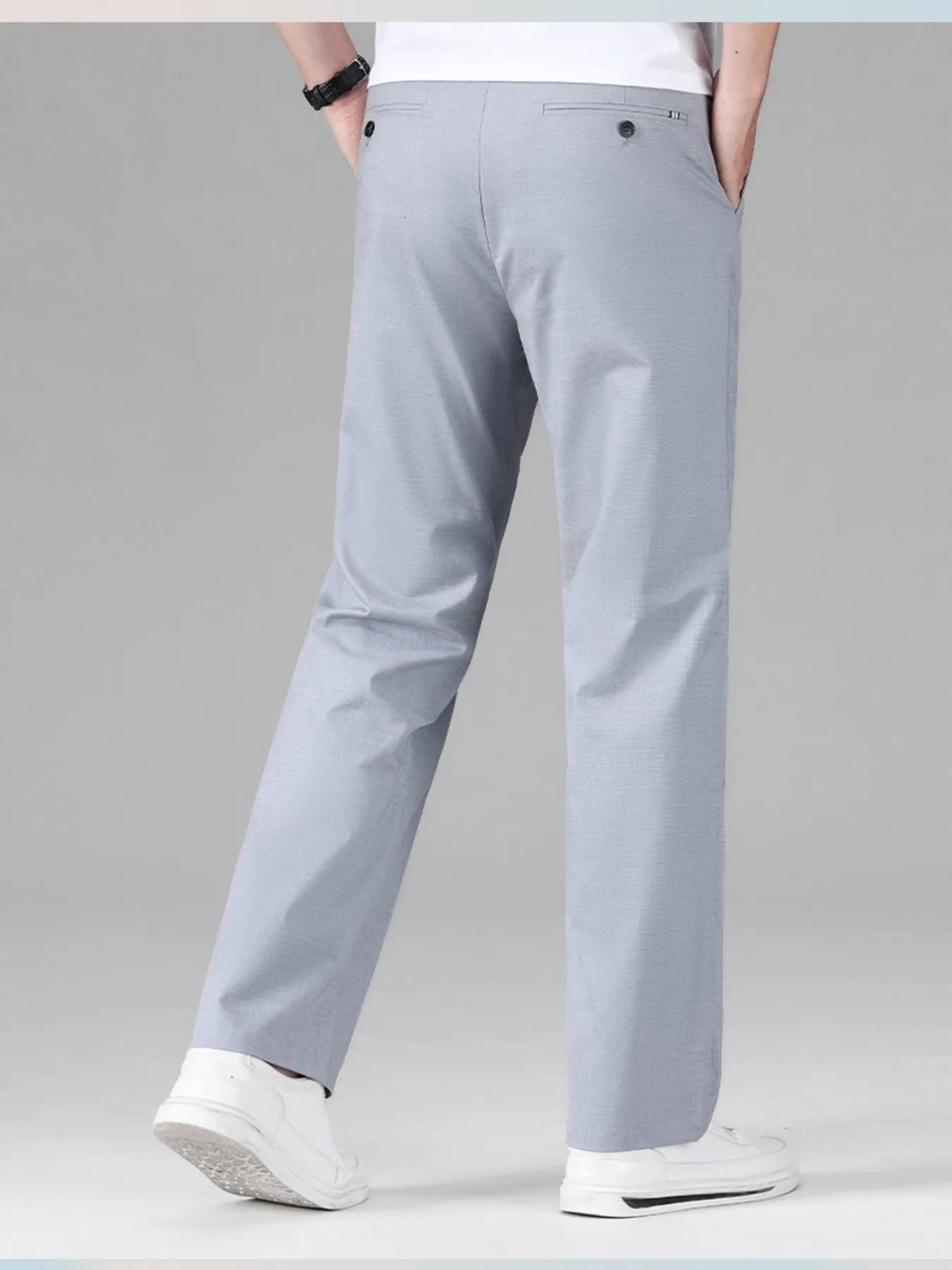 Men's Loose Fit Pants with Pockets