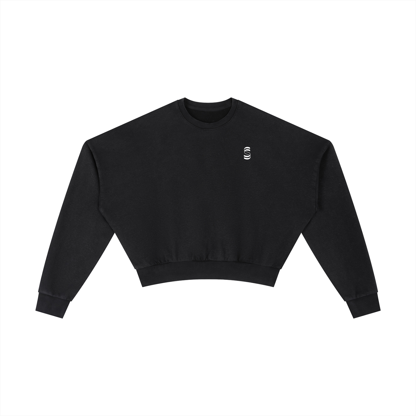 Vintage Washed Cropped Sweatshirt