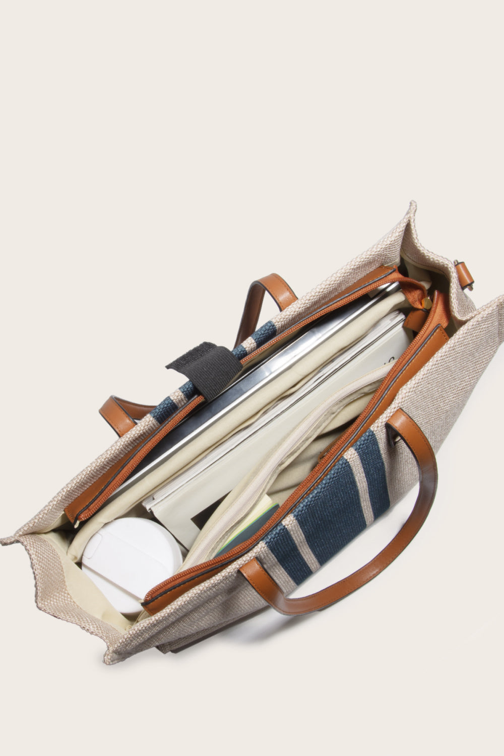Striped Tote Bag - Detail View 5