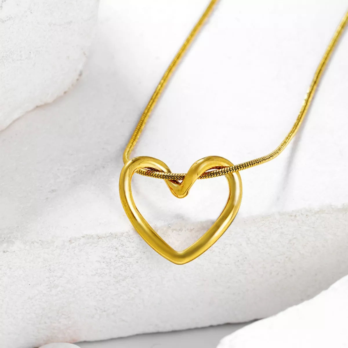 Wrapped Heart Necklace