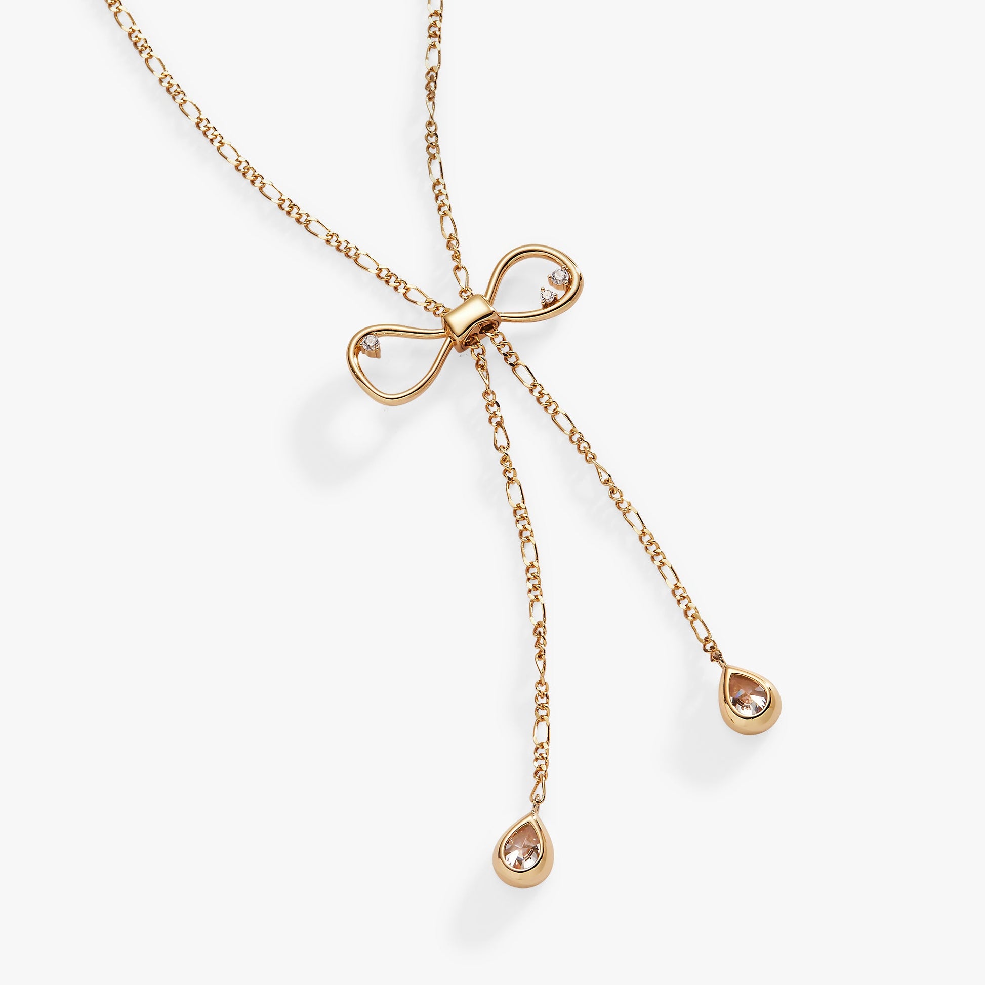Coquette Bow Necklace - Alex and Ani - Back View
