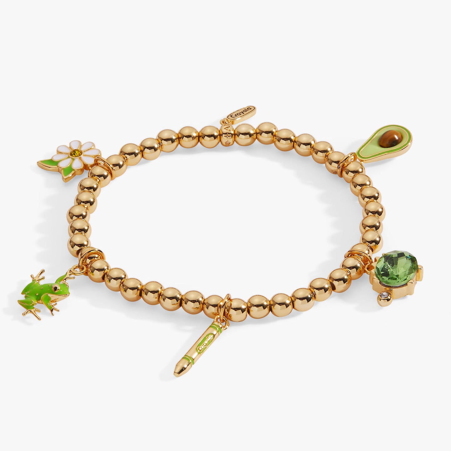 Crayola Forest Green Charm Stretch Bracelet - Alex and Ani