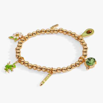 Crayola Forest Green Charm Stretch Bracelet - Alex and Ani