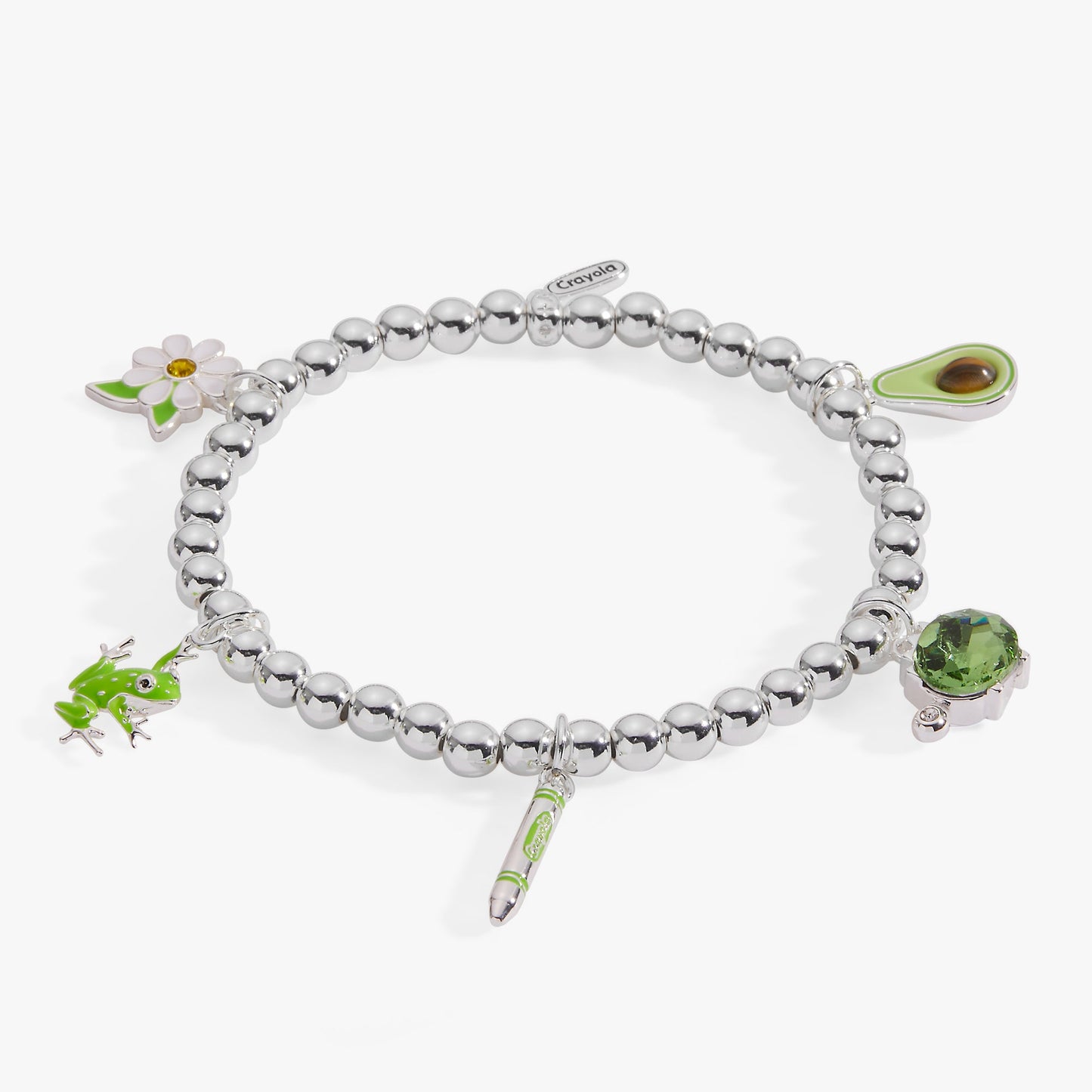 Crayola Forest Green Charm Stretch Bracelet - Alex and Ani
