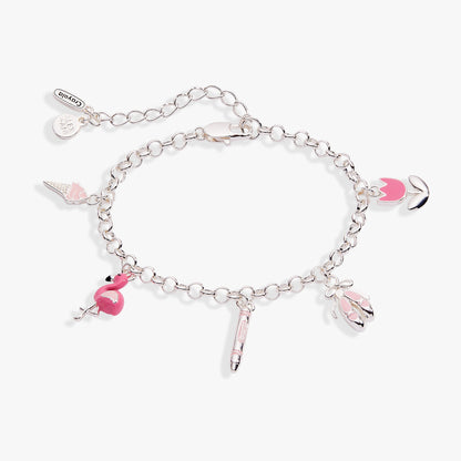 Crayola Tickle Me Pink Charm Bracelet - Alex and Ani