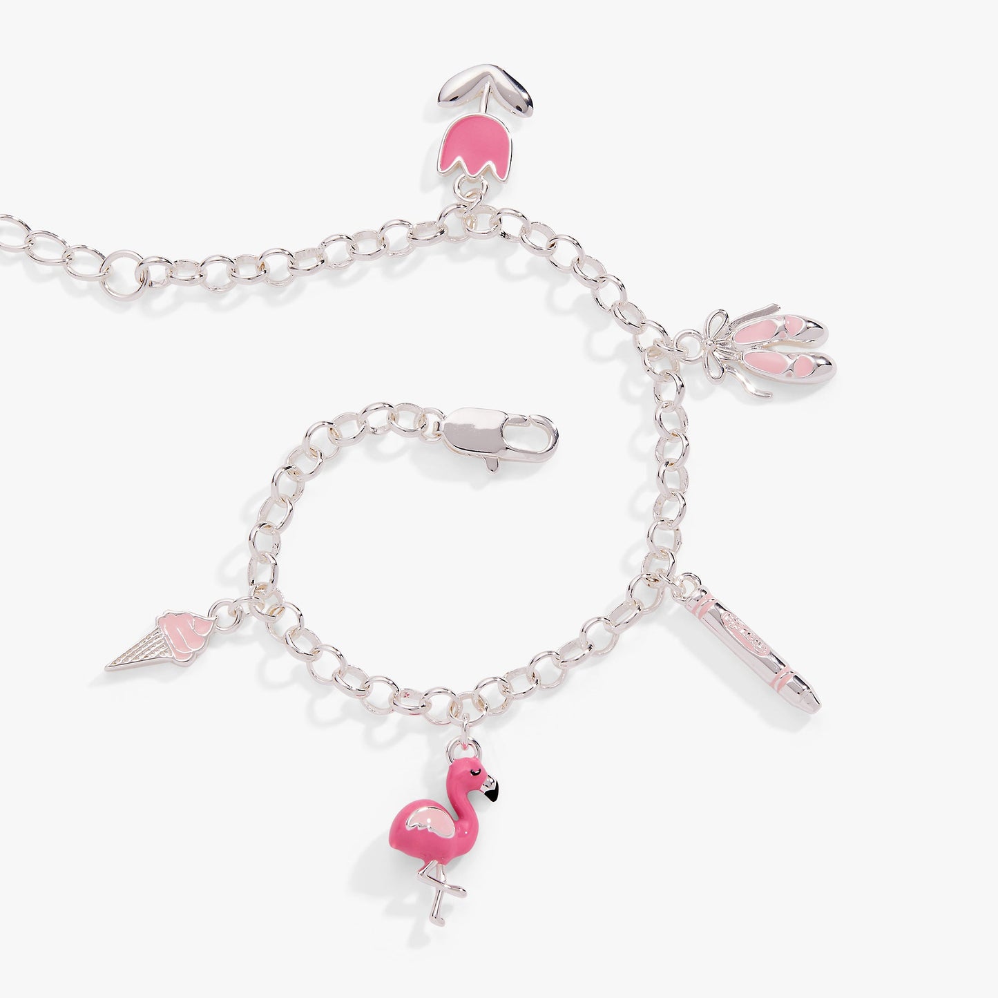 Crayola Tickle Me Pink Charm Bracelet - Alex and Ani